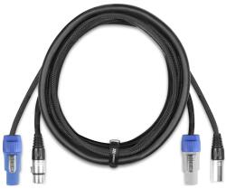 PD CONNEX CX11-2 DMX/FÉNY Jel&Táp Hosszabbító Kombikábel (XLR + PowerCon)
