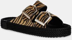 Bohonomad papuci de piele Sydney PPYA-KLD12G_08X