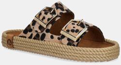 Bohonomad papuci espadrile femei piele întoarsă Sydney PPYA-KLD12F_08X