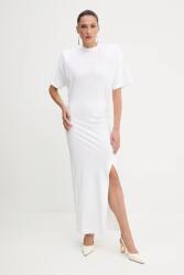 PINKO rochie din bumbac PPYA-SUD145_00A (105219.A2M2)