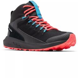 COLUMBIA TraiLStorm Mid Waterproof női vízhatlan túrabakancs - fekete 36 fekete