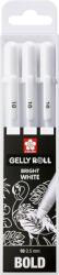 Sakura Gelly Техническа химикалка White 10 mm 3 бр (POXPGBWH3B)