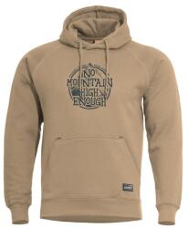PENTAGON Férfi kapucnis pulóver No Mountain, barna