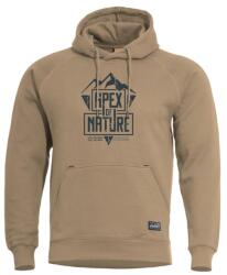 PENTAGON Férfi kapucnis pulóver Apex of Nature, barna