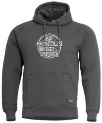 PENTAGON Férfi kapucnis pulóver No Mountain, szürke