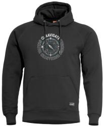 PENTAGON Férfi kapucnis pulóver Navigate, fekete