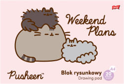 UNIPAP Pusheen vázlatfüzet A/4 20 lapos (663291M)