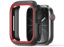 Dux Ducis Bamo Apple Watch 10 46mm tok, fekete-piros - phoner