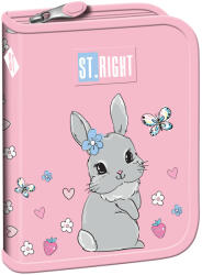 UNIPAP St. Right Cute Rabbit nyuszi mintás kihajtható tolltartó PC03 20, 5x14x3, 5cm (683084) - jatekshop