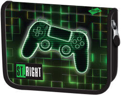 UNIPAP St. Right Neon pad gamer mintás kihajtható tolltartó PC03 20, 5x14x3, 5cm (681769)