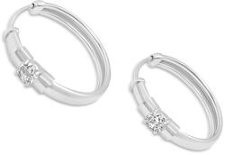 ÉkszerM Fehérarany Karika Fülbevaló AU 93509