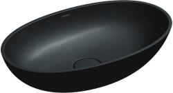 Omnires Shell M+ 60x35 cm matt black lava (SHELLUNBLV)