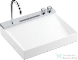 Hansgrohe AVALEGRA AquaUnit 58x47, 5 cm-es mosdórendszer zuhanyvízsugárral, matt fehér/fényes króm 22472000 (22472000)