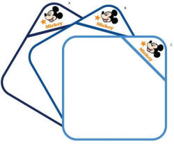 Evidence Mickey egér kapucnis babatörölköző hímzett mintával 70x70cm (531642) - jatekrt