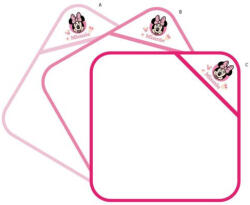 Evidence Minnie egér kapucnis babatörölköző hímzett mintával 70x70cm (531666) - jatekrt