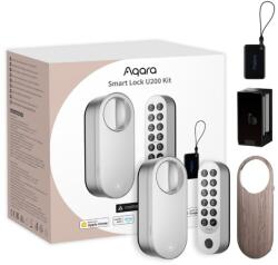 Aqara U200 Smart Lock utólag felszerelhetõ zárbetét, Matter kompatibilis, ezüst színű (AQA-LOC-U200-S) - smart-otthon