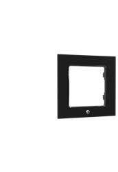 Shelly Wall Switch sorolókeret, 1-es fekete üveg elõlapos (ALL-KAP-WF1-B) - smart-otthon