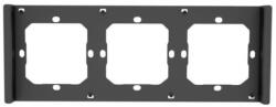 Antracit szürke hármas sorolókeret Sonoff M5-80, M5-80 Matter (SwitchMan) kapcsolókhoz (SON-ALK-SM80-3A)