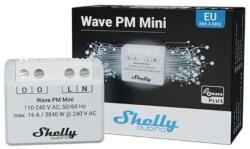 Shelly Qubino Wave PM MINI egy áramkörös, fogyasztásmérõs okosrelé, Z-Wave protokoll kompatibilis (ALL-REL-WAVEPM-MINI) - smart-otthon