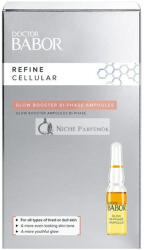 BABOR DOCTOR BABOR Glow Booster Bi-Phase Ampullák Anti-Aging Szérum az Arcbőrre C és E Vitaminnal, 7x1ml