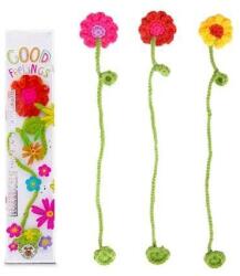  Könyvjelző Trendhaus GOOD FEELINGS horgolt virág