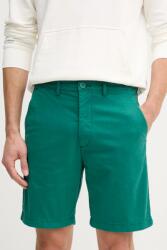 Pepe Jeans rövidnadrág REGULAR CHINO SHORT zöld, férfi, PM801181 - zöld 34