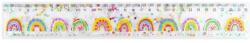 Trendhaus Good Feelings 30cm csillámos vonalzó (P0011-0015) - tintasziget