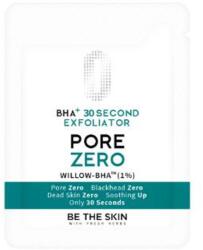 BE THE SKIN BHA+ Pore Zero 30 Second Exfoliator (sample) - Bőrradírozó Gél Arcra 3g (sample)
