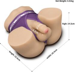  Realisztikus torzó dildóval Streetgirl's #16 with dildo