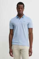 BOSS Orange pamut póló - kék S - answear - 26 990 Ft