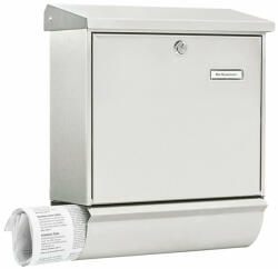Burg Wächter ComfortSet 39130 NI nagyméretű kerítésen kívüli postaláda újságtartóval (4003482326800)