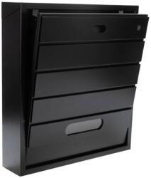 DARCO Prémium Postaláda Fekete Bsl-3 (w-bsl-3-cz-w)