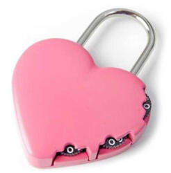 Yale Y-HEART-PINK számkombinációs lakat kicsiknek (5010609159493)