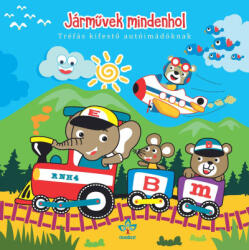 Csengőkert Kft Járművek mindenhol - Tréfás kifestő autóimádóknak - book24