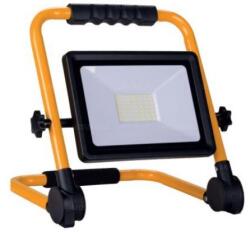 OPTONICA Összecsukható LED reflektor 30W, SMD, kültéri IP65, hidegfehér 3m kábel (5404)