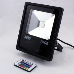 OPTONICA LED fényszóró 30W, RGB színváltós távirányítóval 2400 lumen OPTONICA LED FL5212 (5212)