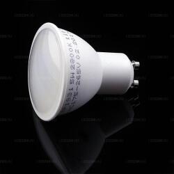OPTONICA GU10 led spot égő, opálos búrával 230V, 4, 5W, 320 Lumen, középfehér, OPTONICA LED 1 év garancia (1901)