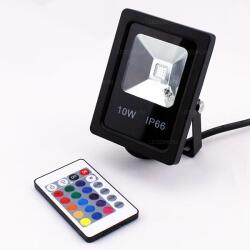 OPTONICA LED fényszóró 10W, RGB színváltós távirányítóval 900 lumen OPTONICA LED FL5210 (5210)