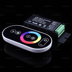 OPTONICA FEKETE Érintős RF távirányító RGB LED szalaghoz 18A 1 év gar (6314)