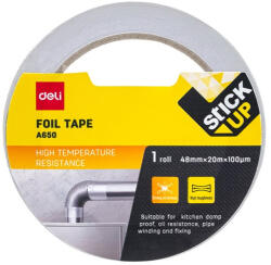 Deli Ragasztószalag DELI 48 mm x 20 m alumínium (DEA650) - papir-bolt