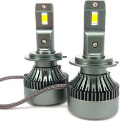 LEDtech 24V H7 LED izzó HIGH CANBUS 6000K Jégfehér - Hideg fehér 4070 CSP H7 LED kamion - busz - V9 - 3500 lm - 2db-os készlet ✔️ (H7 24V)