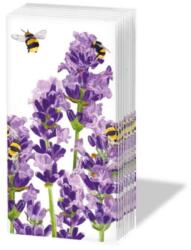 PPD Bees & Lavender papírzsebkendő, 10db-os