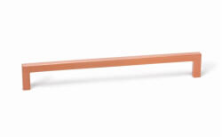 Viefe U - fém bútorfogantyú, Csiszolt vörösréz színű, 492 mm furattávval (0056492Z26)