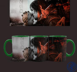  Death Stranding - Sam és BB bögre (Zöld) - szupicuccok