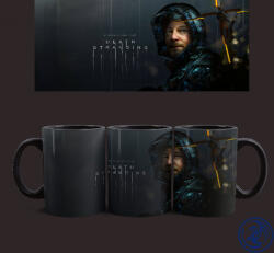 Death Stranding bögre (Fekete) - szupicuccok