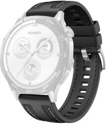 RMPACK Huawei Watch GT 5 46mm Óraszíj Pótszíj Sport Style Szíj Fekete