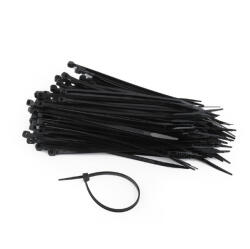 Gembird Nylon kábel kötegelő 100db-os 150x3.6mm fekete Gembird (NYTFR-150X3.6)