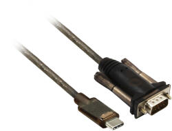 ACT USB-C / soros port kábel RS232 1.5m fekete ACT (AC6002)