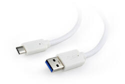 Gembird (CCP-USB3-AMCM-6-W) 1.8m fehér USB3.0 / USB-C kábel