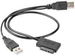 Gembird Külső USB / SATA2 adapter kábel 0.5m fekete Gembird (A-USATA-01)